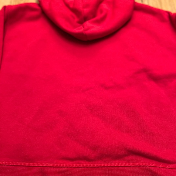 GAP Kids. Size M. "Spiderman" red hooded sweatshirt. Washed/never worn - Picture 6 of 6